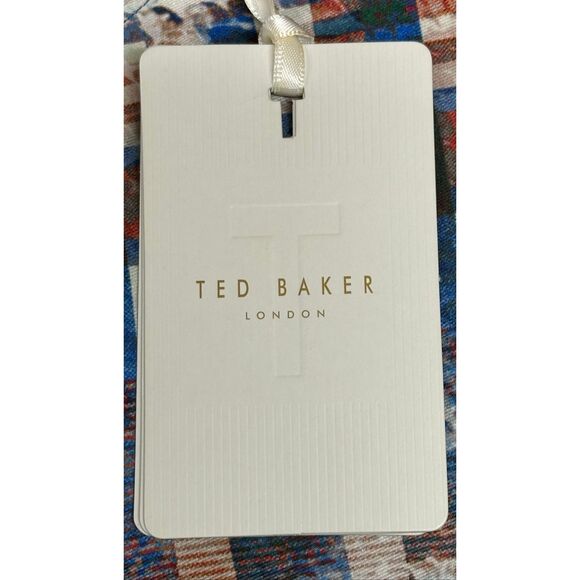Ted Baker Lilis Quarts Print Midi Dress Size 1/ US 2/4 - Picture 7 of 8